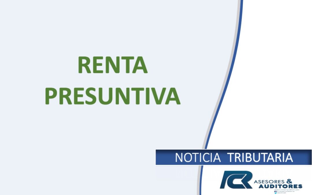 RENTA PRESUNTIVA