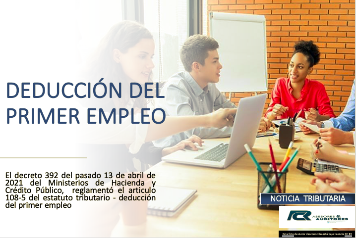 DEDUCCIÓN DEL PRIMER EMPLEO